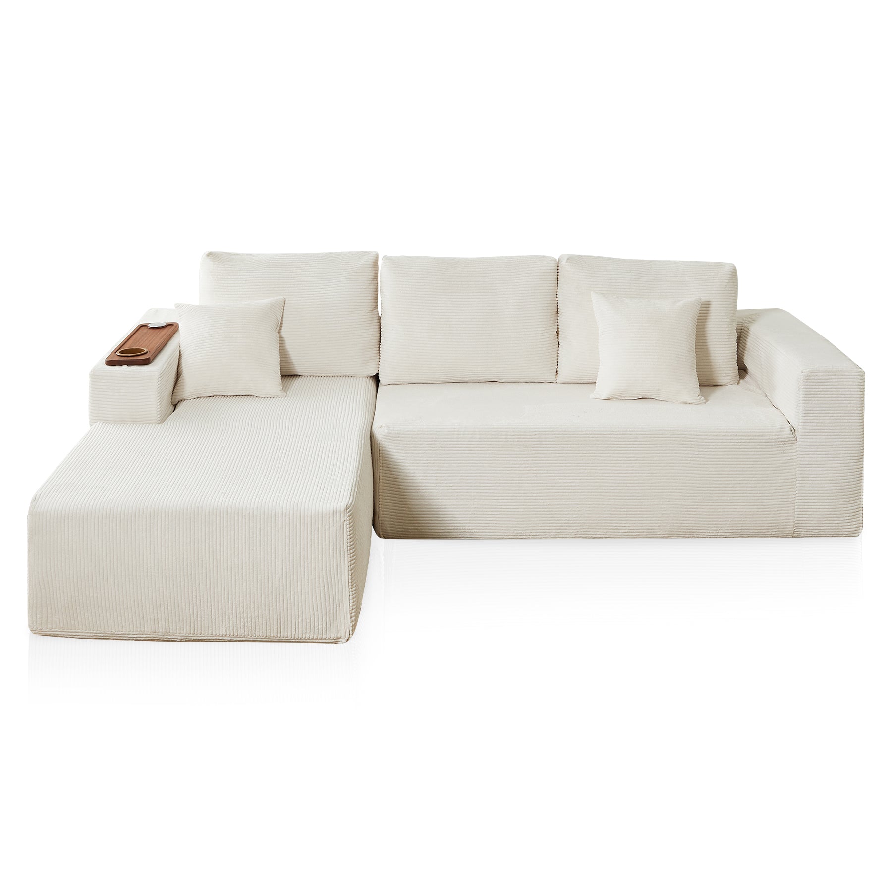 L Shape Sectional Sofa Cover and Accessories Only